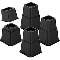 Amazon.co.jp: DEWEL 高さ調整 継ぎ脚 かさ上げ テーブル脚 8個セット